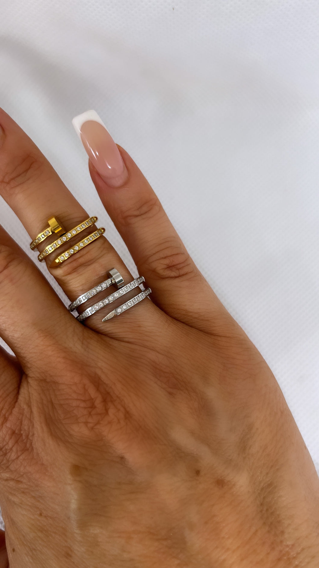 The Three Row Capri Ring