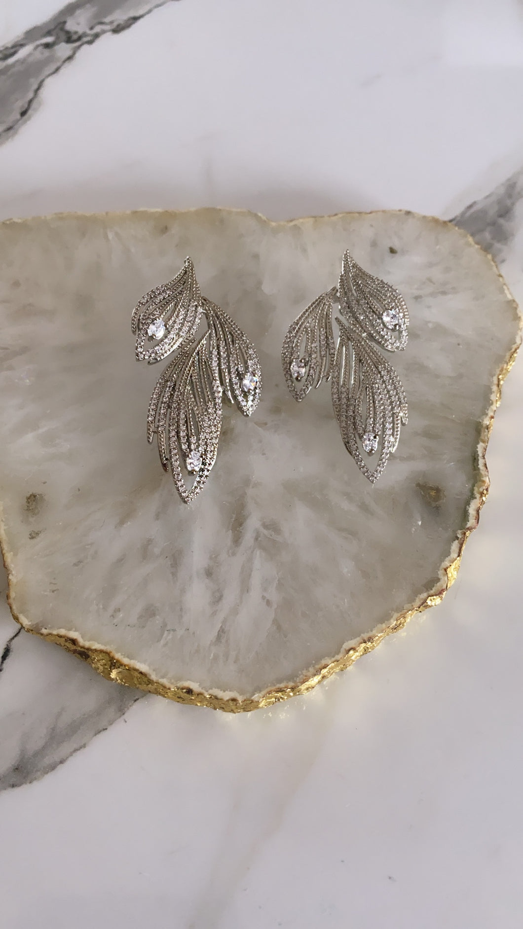 Elegant Leaf Earrings