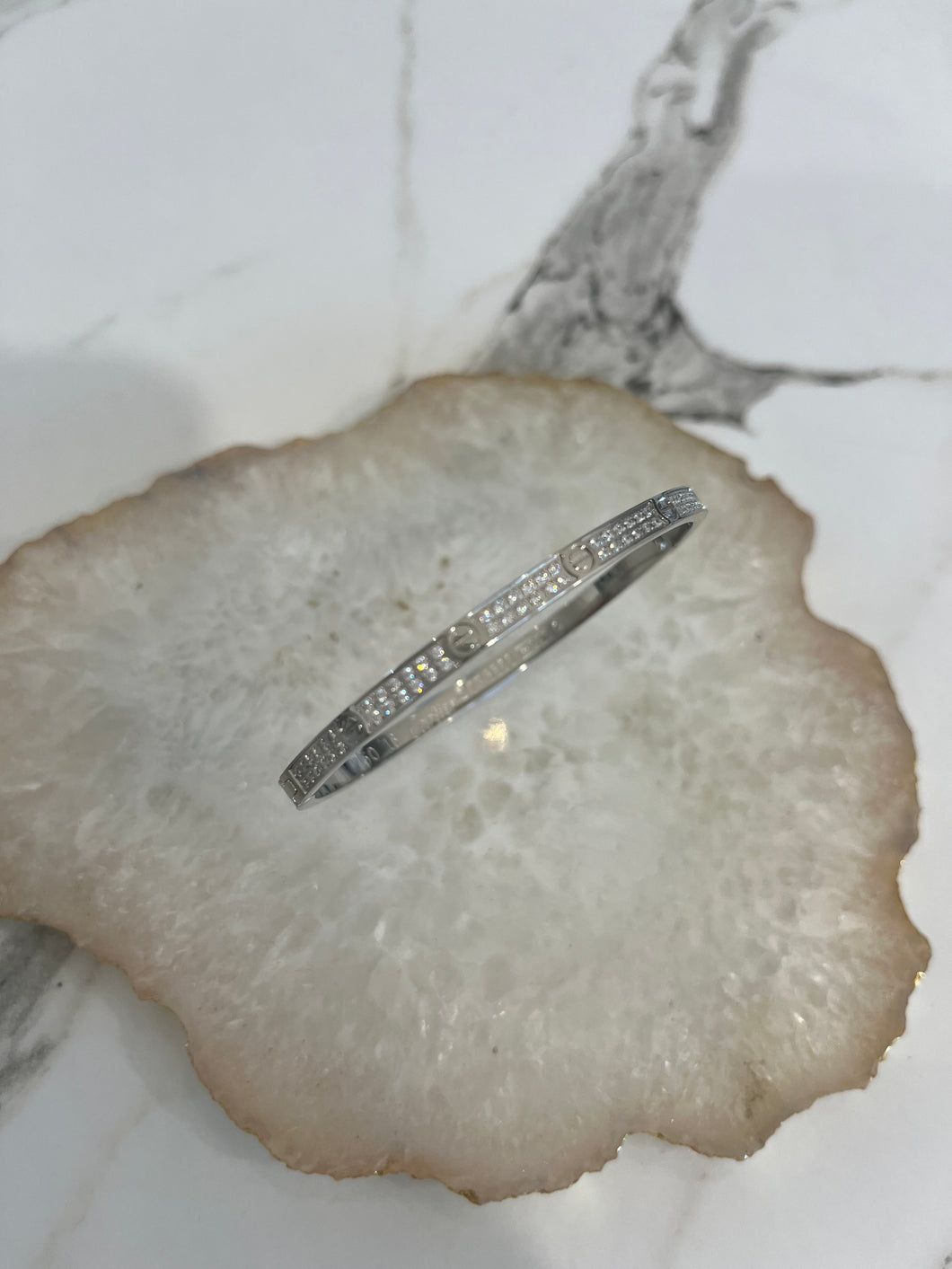 Small diamond forever bracelet