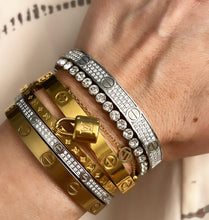 Load image into Gallery viewer, Small diamond forever bracelet
